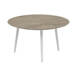 Styletto low dining table 120cm round | Dining tables | Royal Botania