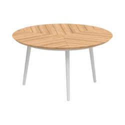 Styletto low dining table 120cm round | Mesas comedor | Royal Botania