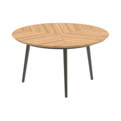 Styletto low dining table 120cm round | Tavoli pranzo | Royal Botania