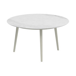 Styletto low dining table 120cm round | Mesas comedor | Royal Botania