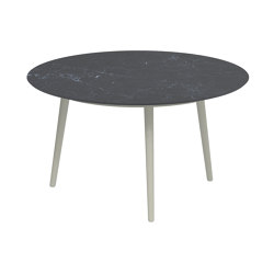 Styletto low dining table 120cm round | Dining tables | Royal Botania