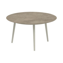 Styletto low dining table 120cm ronde | Tables de repas | Royal Botania