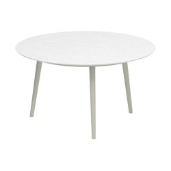 Styletto low dining table 120cm ronde | Tables de repas | Royal Botania