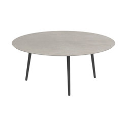 Styletto low lounge table 120cm ronde | Tables basses | Royal Botania