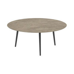 Styletto low lounge table 120cm ronde | Tables basses | Royal Botania