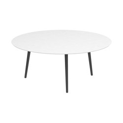 Styletto low lounge table 120cm ronde | Coffee tables | Royal Botania