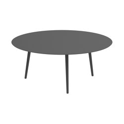 Styletto low lounge table 120cm ronde | Tables basses | Royal Botania