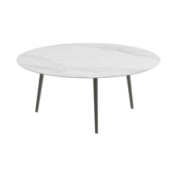 Styletto low lounge table 120cm ronde | Tables basses | Royal Botania