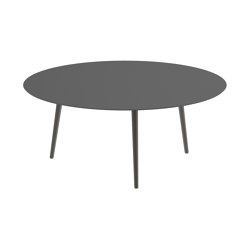 Styletto low lounge table 120cm round | Tavolini bassi | Royal Botania