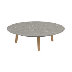 Styletto low lounge table 120cm round | Tables basses | Royal Botania