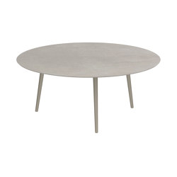 Styletto low lounge table 120cm round | Tavolini bassi | Royal Botania