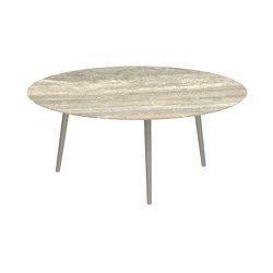 Styletto low lounge table 120cm ronde | Tables basses | Royal Botania