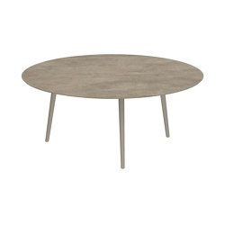 Styletto low lounge table 120cm round | Tavolini bassi | Royal Botania