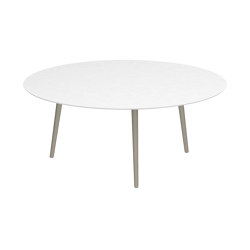 Styletto low lounge table 120cm round | Tavolini bassi | Royal Botania