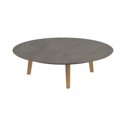 Styletto low lounge table 120cm round | Tavolini bassi | Royal Botania