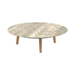 Styletto low lounge table 120cm ronde | Tables basses | Royal Botania