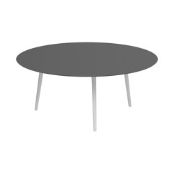 Styletto low lounge table 120cm ronde | Tables basses | Royal Botania