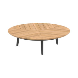 Styletto low lounge table 120cm ronde | Tables basses | Royal Botania