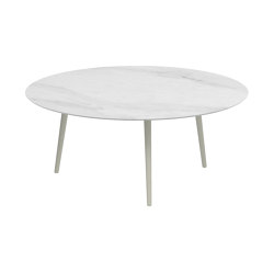 Styletto low lounge table 120cm ronde | Tables basses | Royal Botania