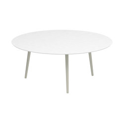 Styletto low lounge table 120cm ronde | Tables basses | Royal Botania