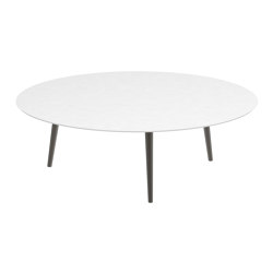 Styletto high lounge table 160cm ronde | Tables basses | Royal Botania