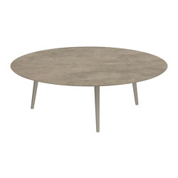 Styletto high lounge table 160cm ronde | Tables basses | Royal Botania