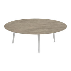 Styletto high lounge table 160cm ronde | Tables basses | Royal Botania