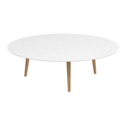 Styletto high lounge table 160cm ronde | Tables basses | Royal Botania