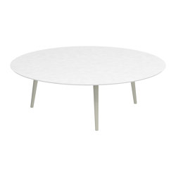 Styletto high lounge table 160cm ronde | Tables basses | Royal Botania