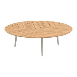 Styletto high lounge table 160cm round | Couchtische | Royal Botania