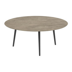 Styletto low dining table 160cm round | Tavoli pranzo | Royal Botania