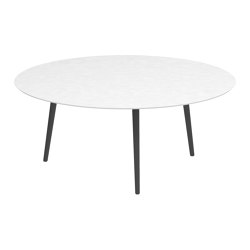 Styletto low dining table 160cm round | Tavoli pranzo | Royal Botania