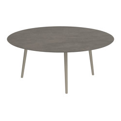 Styletto low dining table 160cm round | Tavoli pranzo | Royal Botania