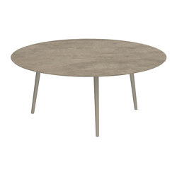 Styletto low dining table 160cm round | Tavoli pranzo | Royal Botania