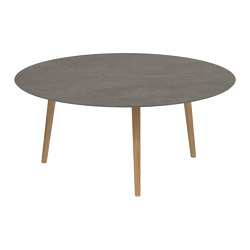 Styletto low dining table 160cm round | Tavoli pranzo | Royal Botania