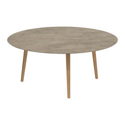 Styletto low dining table 160cm round | Tavoli pranzo | Royal Botania