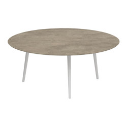 Styletto low dining table 160cm round | Tavoli pranzo | Royal Botania