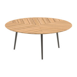 Styletto low dining table 160cm round | Tavoli pranzo | Royal Botania