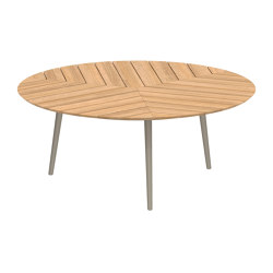 Styletto low dining table 160cm round | Tavoli pranzo | Royal Botania