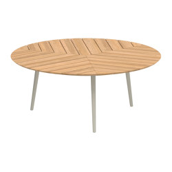 Styletto low dining table 160cm round | Tavoli pranzo | Royal Botania