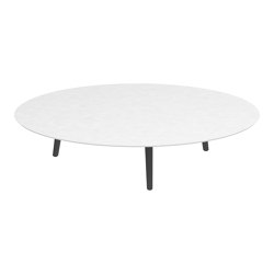 Styletto low lounge table 160cm ronde | Tables basses | Royal Botania