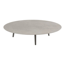 Styletto low lounge table 160cm ronde | Tables basses | Royal Botania