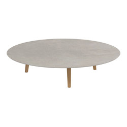 Styletto low lounge table 160cm round | Tables basses | Royal Botania