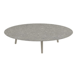 Styletto low lounge table 160cm ronde | Tables basses | Royal Botania