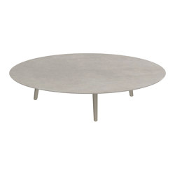 Styletto low lounge table 160cm ronde | Tables basses | Royal Botania