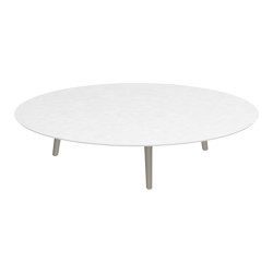 Styletto low lounge table 160cm ronde | Tables basses | Royal Botania