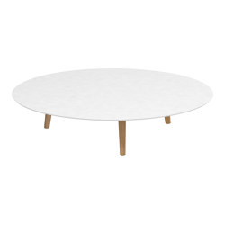 Styletto low lounge table 160cm ronde | Tables basses | Royal Botania