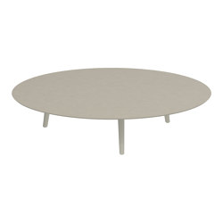 Styletto low lounge table 160cm ronde | Tables basses | Royal Botania