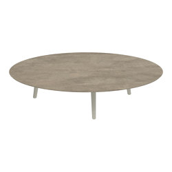 Styletto low lounge table 160cm ronde | Tables basses | Royal Botania