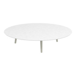 Styletto low lounge table 160cm ronde | Tables basses | Royal Botania